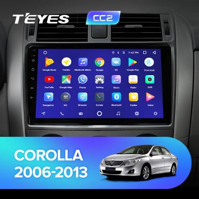 Штатная магнитола Teyes для Toyota Corolla X E140 E150 2006-2013 на Android 8.1