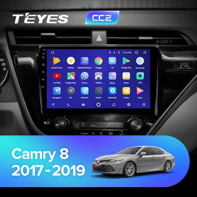 Штатная магнитола Teyes для Toyota Camry 8 XV 70 2017-2019 на Android 8.1