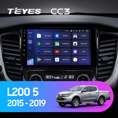 Штатная магнитола Teyes CC3 для Mitsubishi L200 5 2015-2019 на Android 10