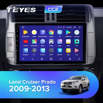 Штатная магнитола Teyes для Toyota Land Cruiser Prado 150 2009-2013 на Android 8.1